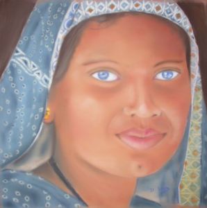 Dessin de Dany SERVA: Femme d'Ailleurs