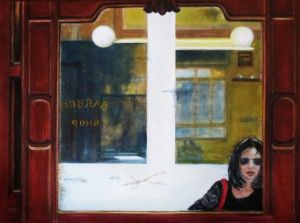 Peinture de Maya Nival-Borgia: Miroir