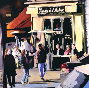 Peinture de CLOTILDE NADEL: VIANDES DE L AUBRAC