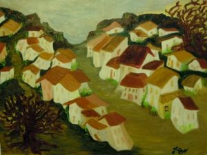 Peinture de JACQUELINE SARAH UZAN: temps couvert