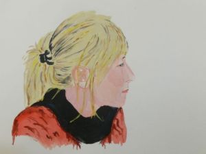 Peinture de Arsene Gully: carnaval 2011 Tournai Confrérie