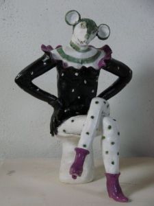 Sculpture de Guillaume Chaye: T T OU ? j'attendais!