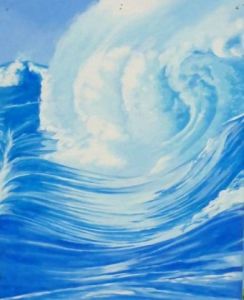 Peinture de mylene Ransan: TEMPETE
