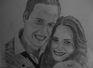 Dessin de franck zacchi: kate et will