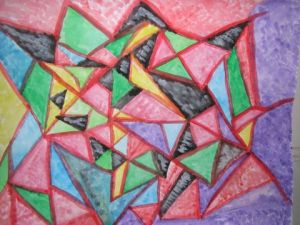 Peinture de GHIS: VITRAUX