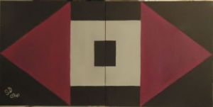 Peinture de SONYA DZIABAS: Double Vie