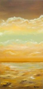 Peinture de MARTINE GREGOIRE: MAREE BASSE