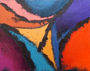 Peinture de attilioradice: les yeux de l'esprit n. 70