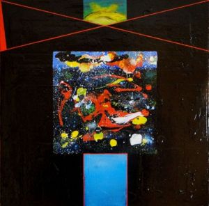 Peinture de Joel JAMBOU: Vision de la terre 1