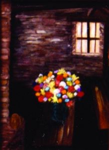 Peinture de Catherine Dutailly: L'intérieur breton