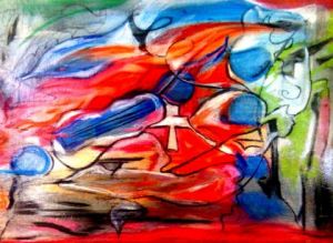 Peinture de Saly Bou: une idée peut en cacher une autre