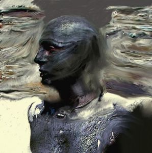 Art_numerique de bouchedoree: autoportrait