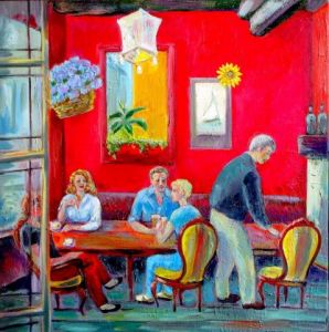 Peinture de LAUCHLAN: Tourmaline, Honfleur