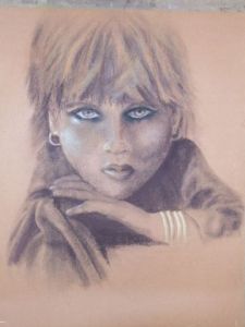 Dessin de VERONIKA L: Les yeux revolver