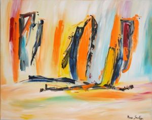 Peinture de AME SAUVAGE: L'harmonie des couleurs