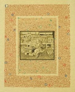 Peinture de Le Chaudron Encreur: Le Copiste