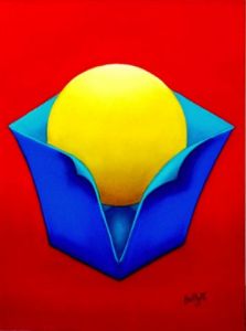 Peinture de BETTY-M peintre Elisacry: Boîte à lumière