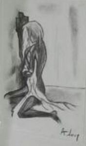 Dessin de AURORE FOLLAIN: nudité