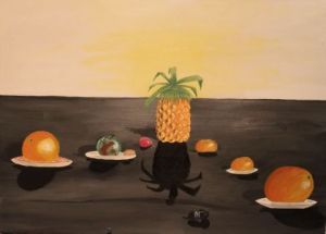 Peinture de Diafano Luccosu: les fruits de notre système