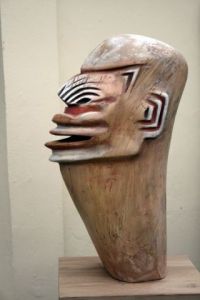 Sculpture de Ghu: L' indomptable(lepasseur de péril)