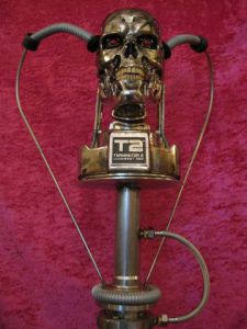 Sculpture de bellagamba  gilles: terminator 