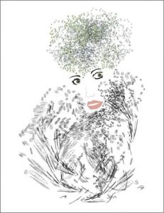 Peinture de soffya: Elle