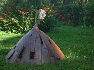 Sculpture de Joel Gorlier: Derviche