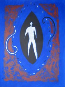 Peinture de Thierry TAVANT: Gestation