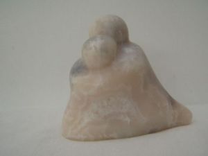 Sculpture de caroline sudre: Tendresse