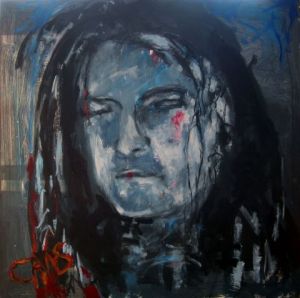 Peinture de Noel SENDRA: AUTOPORTRAIT