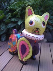 Sculpture de NADINE L: petit dogue