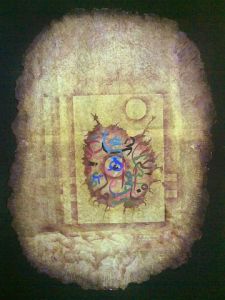 Peinture de hassan bahmane: san titre