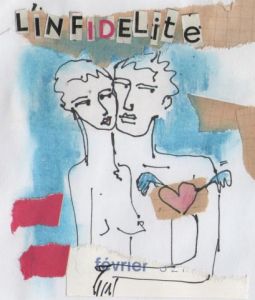 Dessin de isabelle petit: l'infidélité
