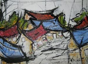 Oeuvre de VinCent: Village