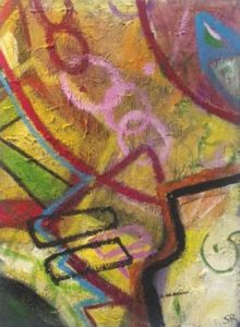 Peinture de Sophie Hair: métamorphose 2