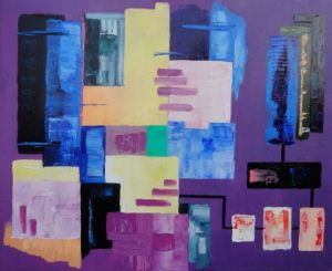 Peinture de Gerard MUSELET : Suspension