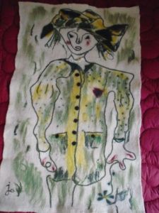 Art_textile de COSIFAJO: L'amoureux