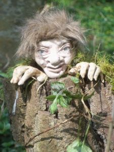 Sculpture de maiween: troll