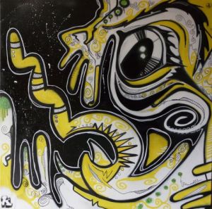 Peinture de antu: tribal