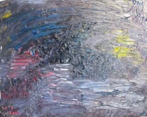 Peinture de Geritzen: Falaises et rochers