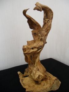 Sculpture de veronique sergent: gracieuse louange