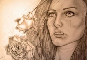 Dessin de Chris vannucci: Tristesse