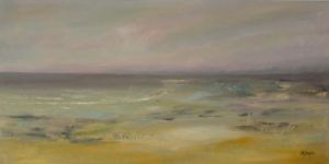 Peinture de MARTINE GREGOIRE: MAREE BASSE