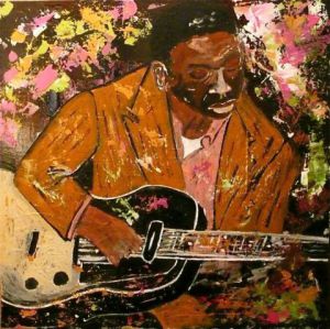 Peinture de LEPRIN: JAZZI 6