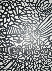 Peinture de Fifilaloupiottedk: La colère