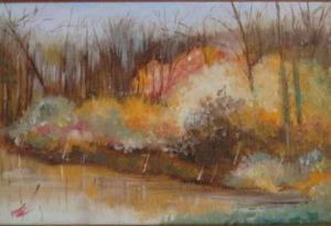 Peinture de charles : automne en somme