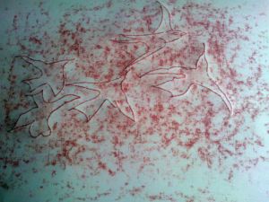 Dessin de BRIGITTE BASPEYRAS: vol