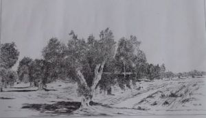 Peinture de charles : olivier de zarzis