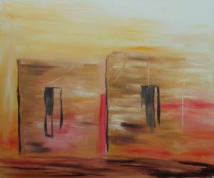 Peinture de charles : entree desert