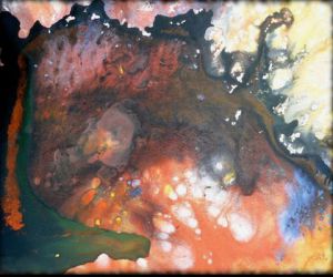 Peinture de Guillaume lpr: Naissance du dragon